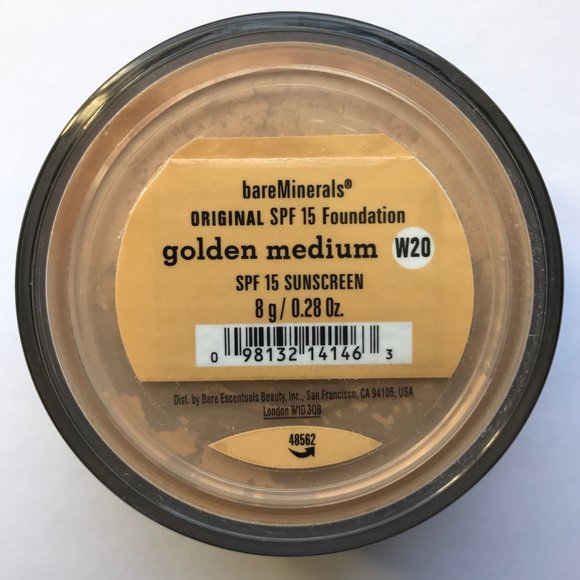 #NWT bareMinerals SPF15 Original Foundation Golden Medium W20 8g/0.28oz - Picture 1 of 2